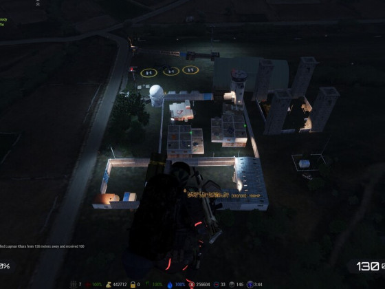 Base by Night